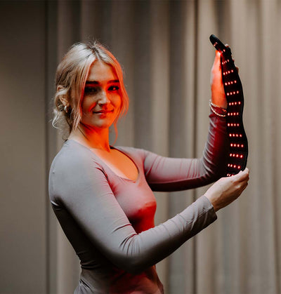 InfraEaz bälte med infrafröd terapi och rödjulsbehandling