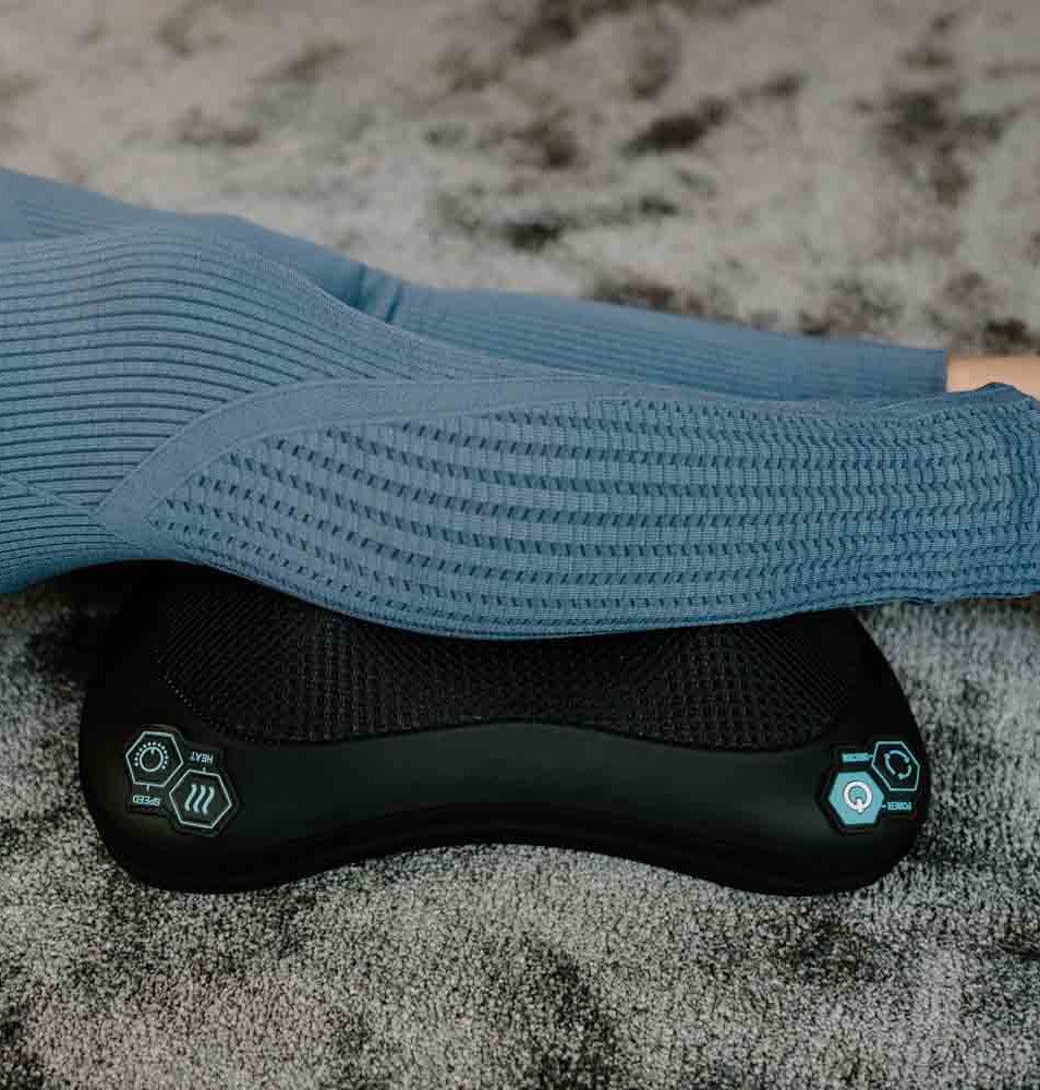 recovery with massage pillow